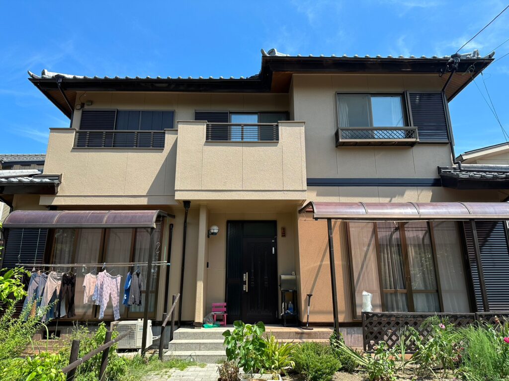 一宮市S様邸外壁塗装リフォーム