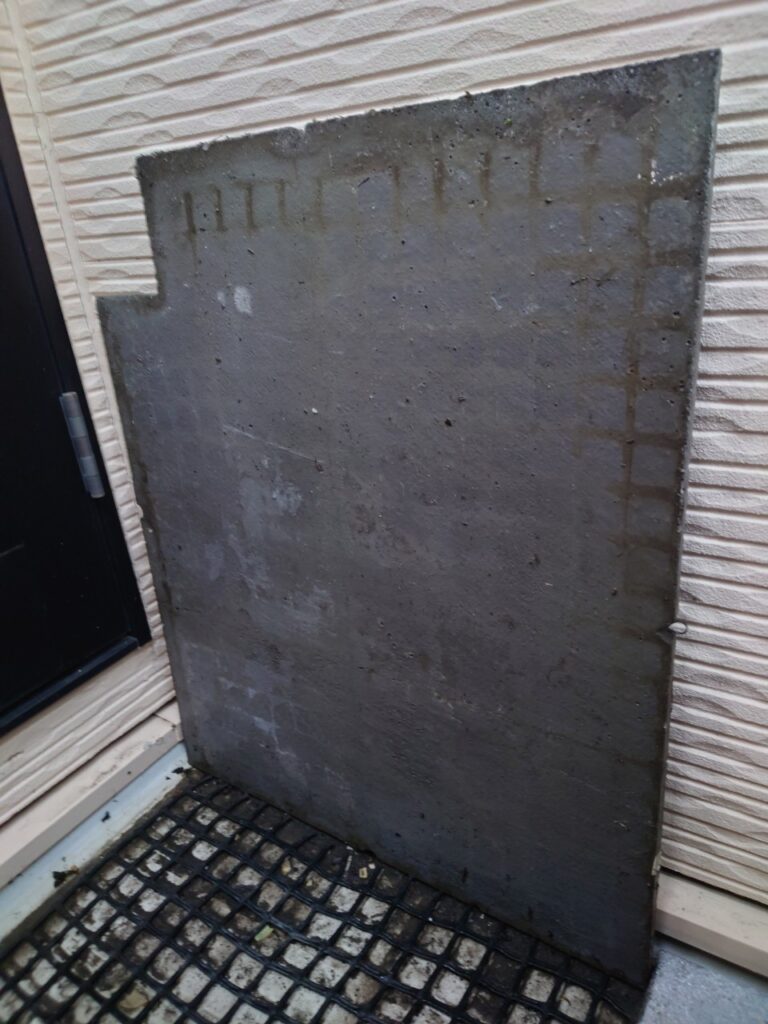 取り外し後です