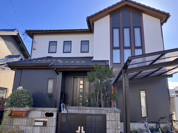 一宮市E様邸　外壁付帯塗装リフォーム