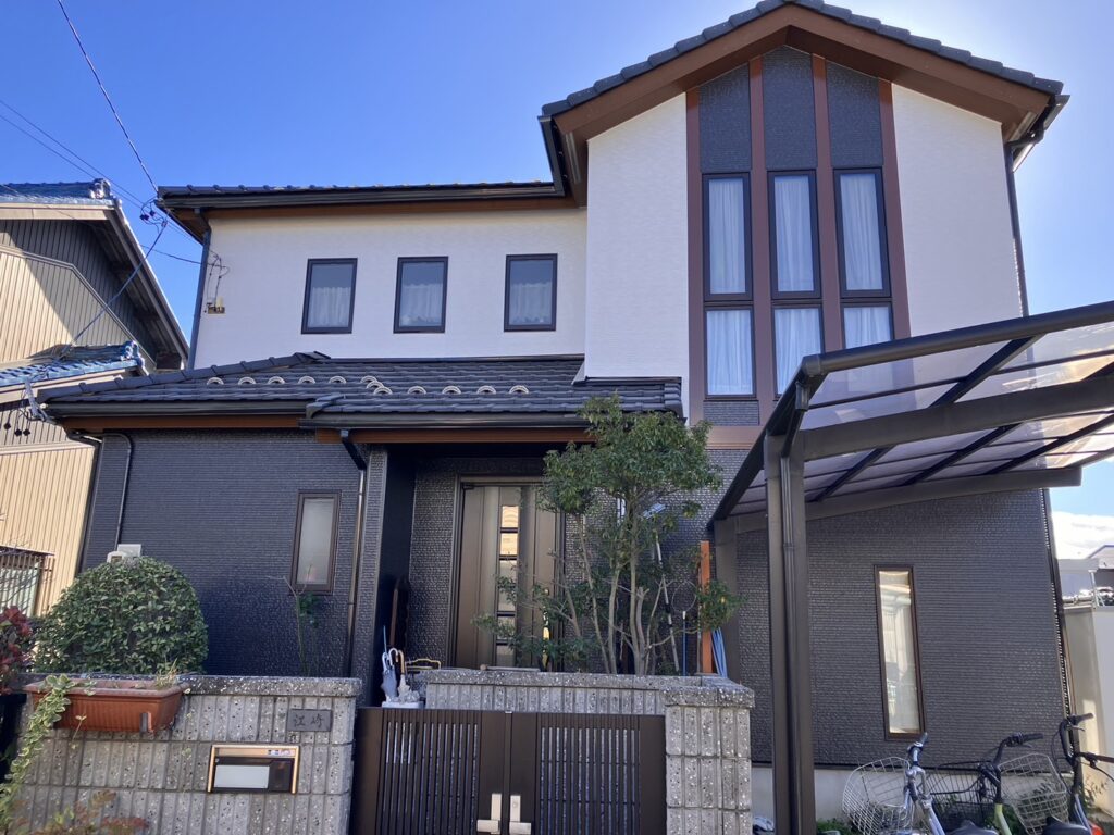 一宮市E様邸　外壁付帯塗装リフォーム