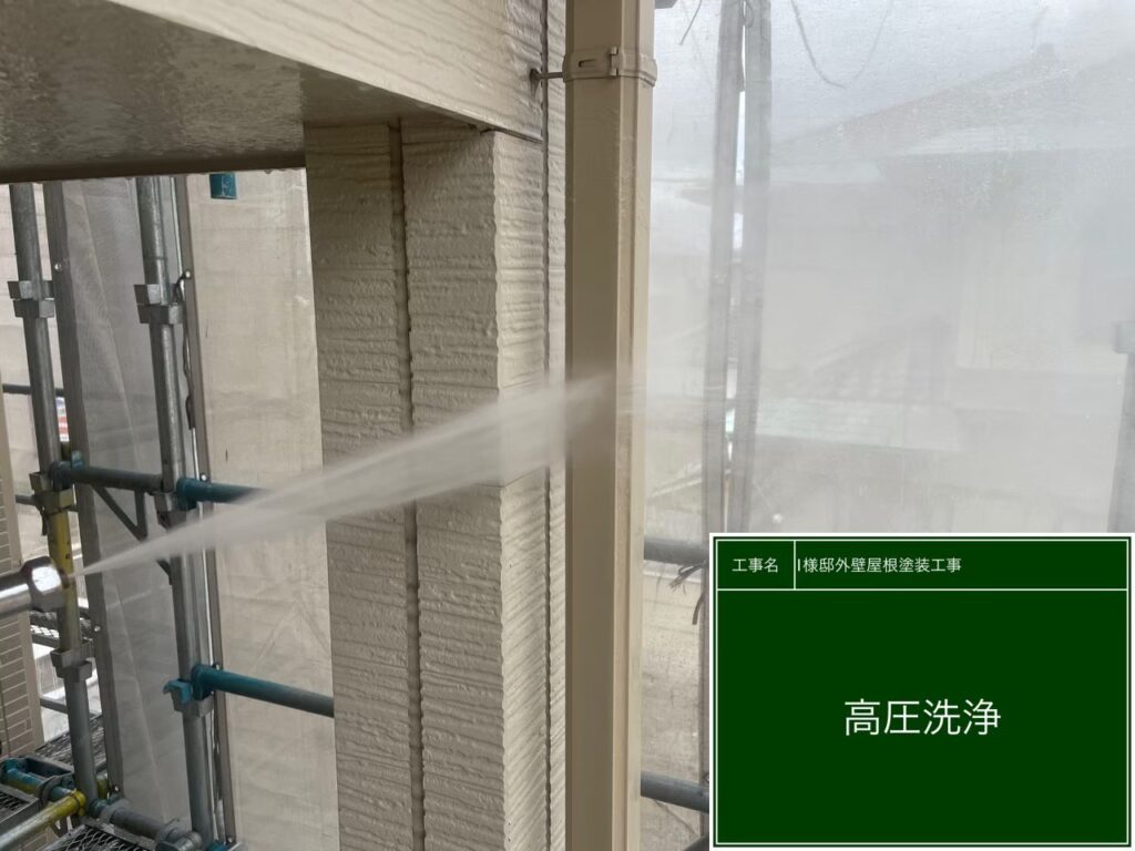 竪樋高圧ジェット洗浄