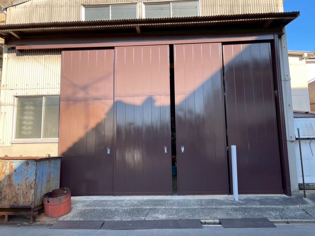 中塗り後です