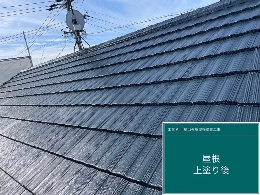 上塗り後です✨