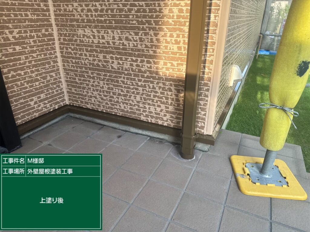 上塗り後です✨