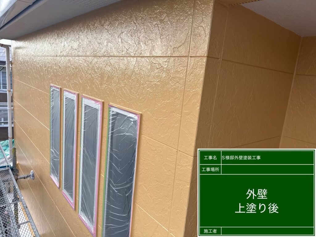 上塗り後です✨　<br />
<br />
艶といい、色といい凄く綺麗に仕上がってます✨