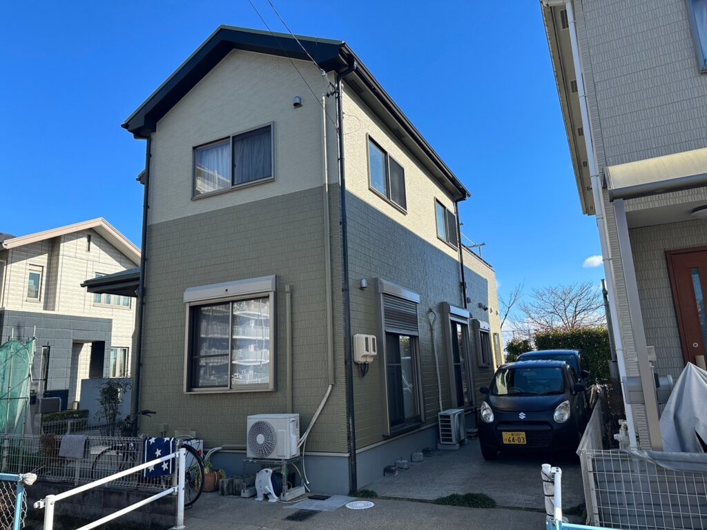 一宮市　T様邸　外壁屋根付帯部塗装リフォーム/屋根ビス緩み戻し