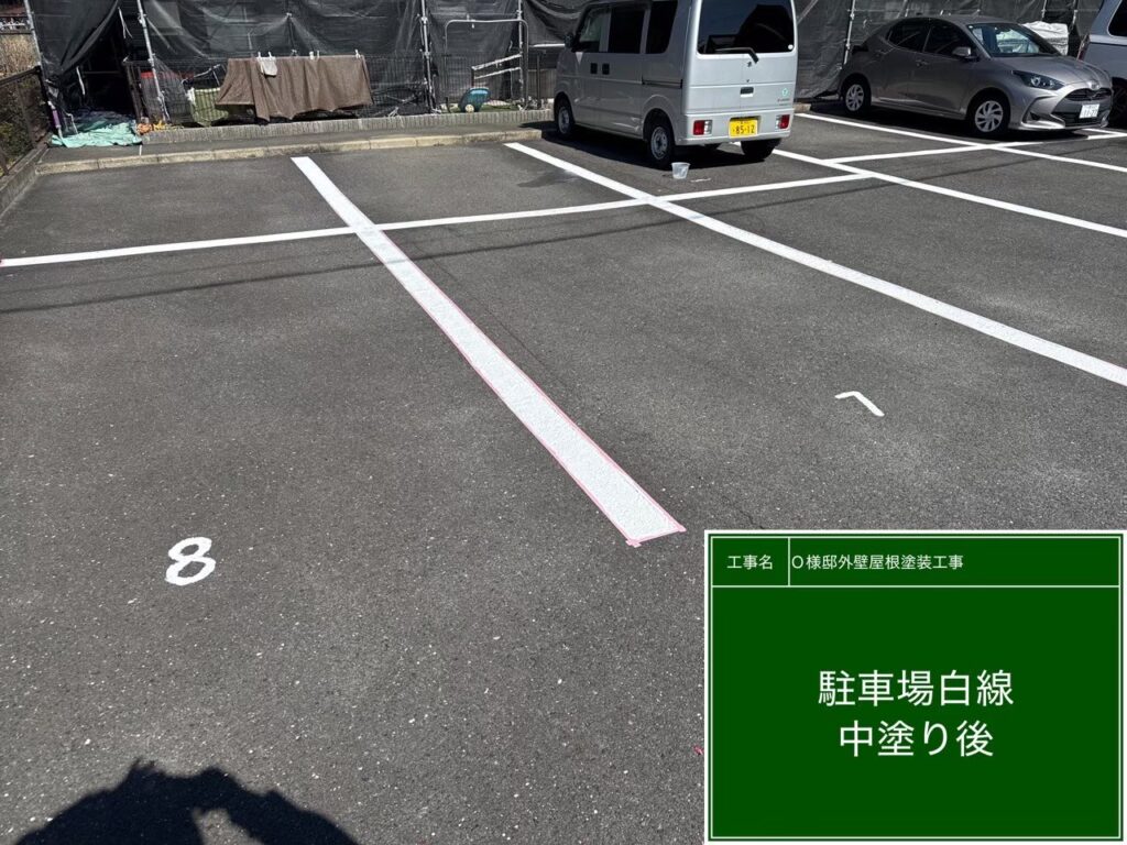 中塗り後です☆