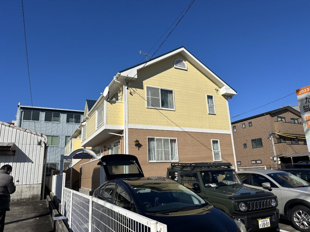 天白区　M様邸　外壁屋根付帯部塗装リフォーム/帯板　取替え工事