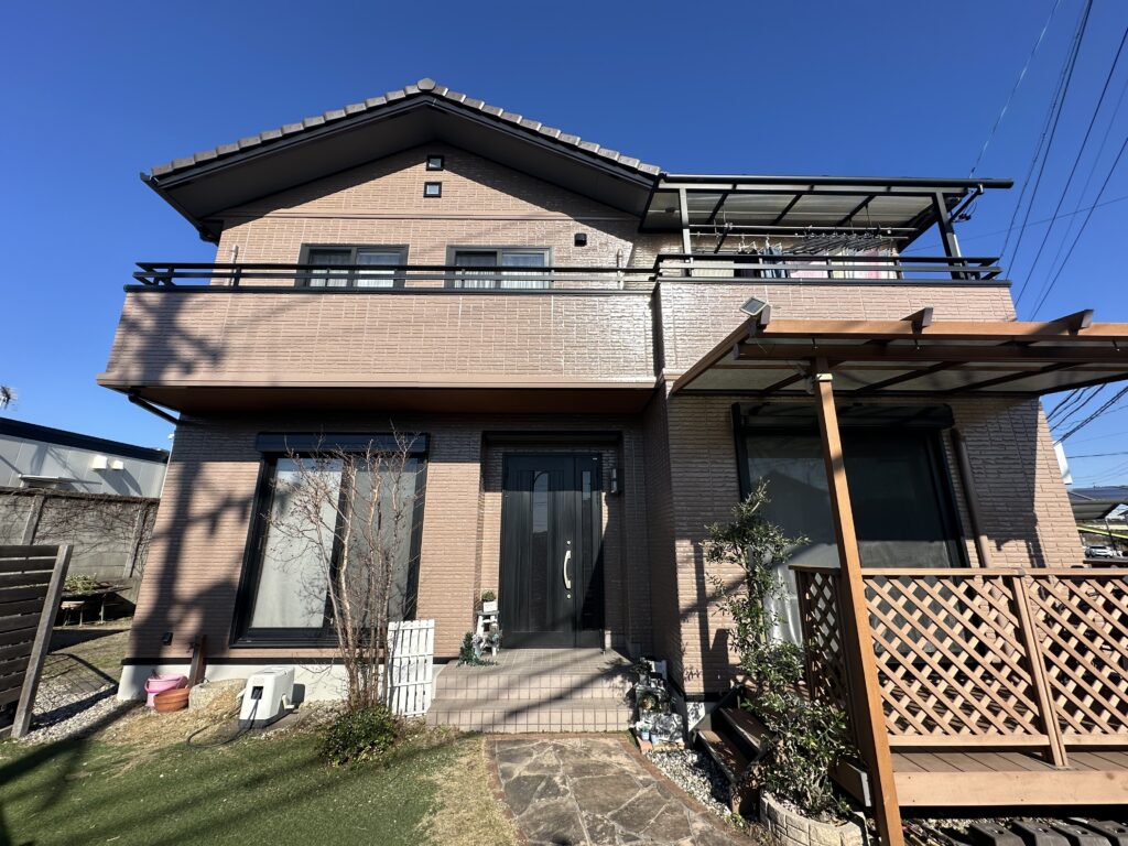 春日井市　N様邸　外壁付帯部塗装リフォーム/ベランダ防水　通気緩衝工法（通気シート貼り・脱気筒取り付け）