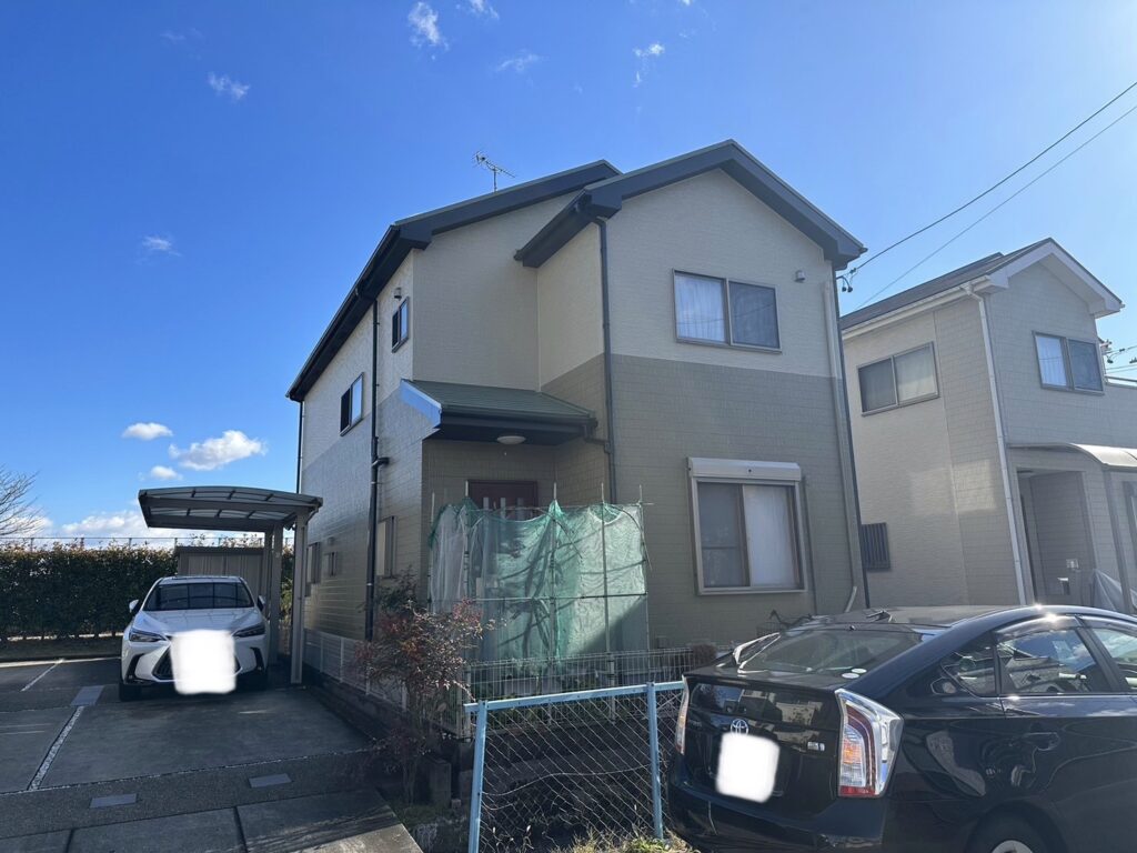 一宮市　T様邸　外壁屋根付帯部塗装リフォーム/屋根ビス緩み戻し