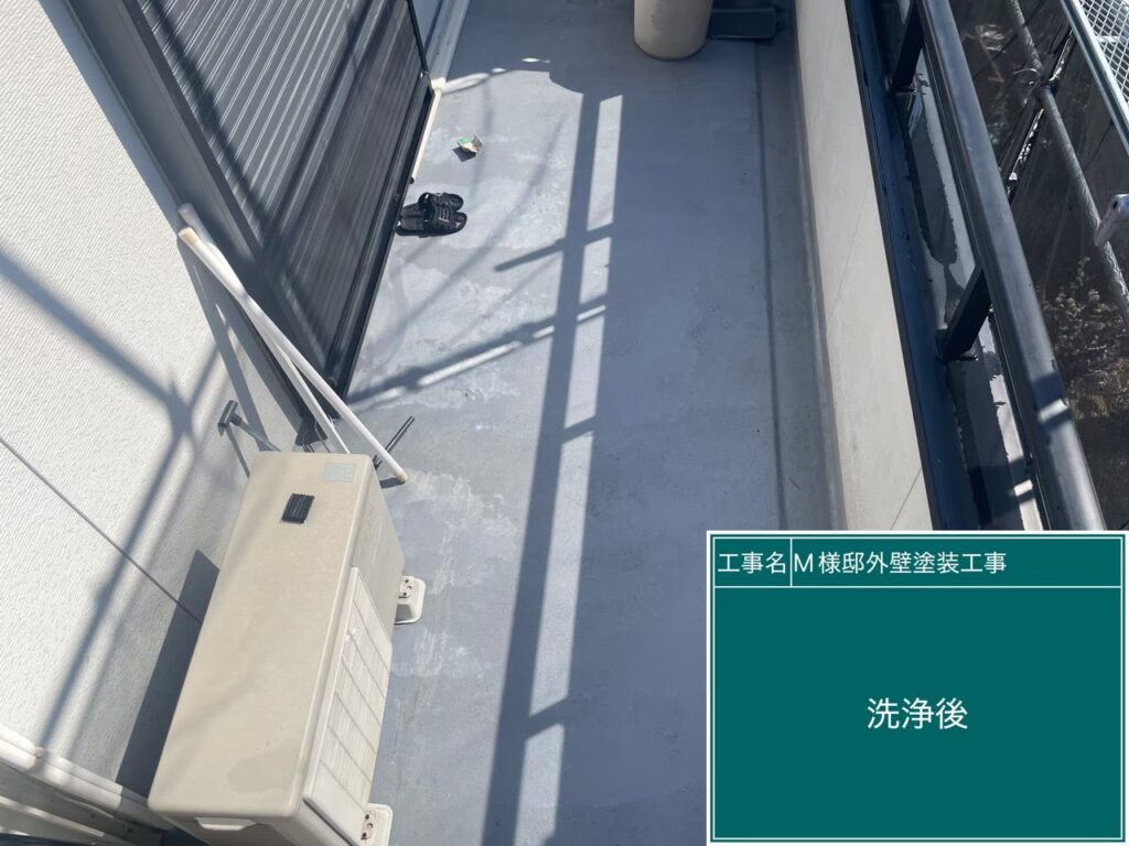 バイオ高圧洗浄/高圧ジェット洗浄後